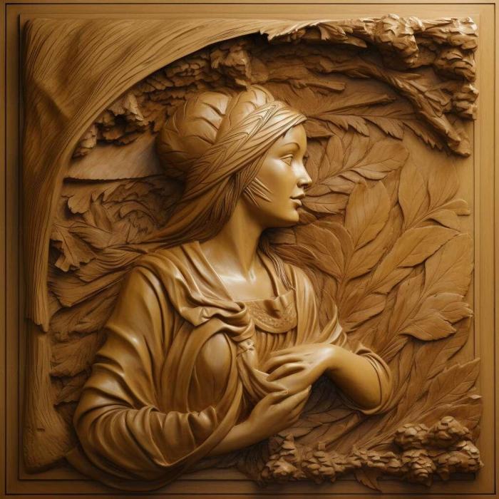 نموذج ثلاثي الأبعاد لآلة CNC 3D Art 